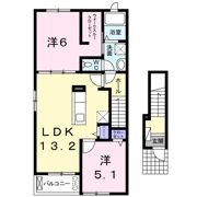 ラッフィナート富洲原Ⅰの間取り画像