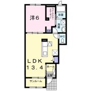 ラッフィナート富洲原Ⅱの間取り画像
