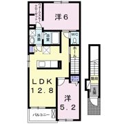 Acqua Court 荒川Bの間取り画像