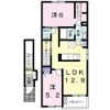 Acqua Court 荒川Bの間取り画像