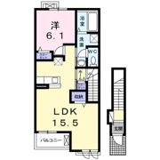 グラシオ南町田の間取り画像