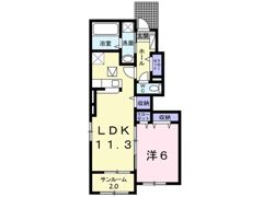 フォートレス Aの間取り画像