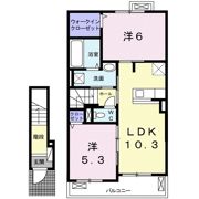エアリーサンリット A棟の間取り画像