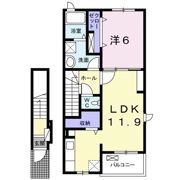 アリュールの間取り画像