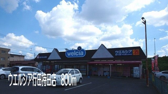 近くのウエルシア行田持田店まで800m（徒歩10分）