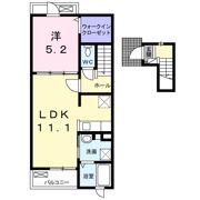 リヴェール 牧の原の間取り画像