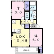 ローレルコート高津Ⅱの間取り画像