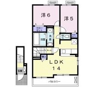 サウス グレイスⅡの間取り画像