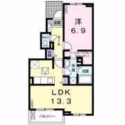 クレア・フォートⅡの間取り画像