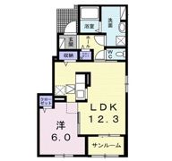 メゾン ド リベルテの間取り画像