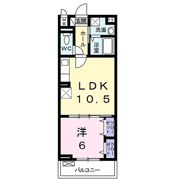glanz CLK いちご館の間取り画像