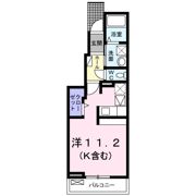 めぞん春日Ⅱの間取り画像