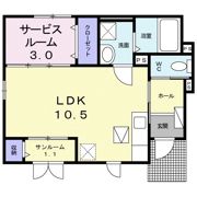 バンビーノの間取り画像
