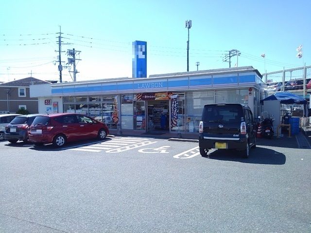 近くのローソン久留米東合川六丁目店まで520m（徒歩7分）