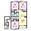 Espoir．gの間取り画像