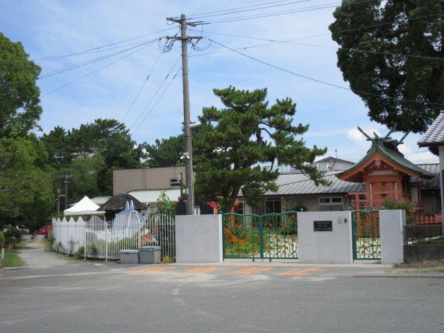 近くの風浪宮保育園まで800m(徒歩10分)