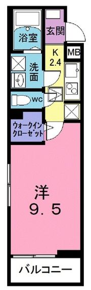 コレットⅠの間取り画像