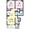 ソレイユ・Kの間取り画像