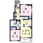 ウィステリア・Kの間取り画像