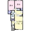 ドーレ Ⅱの間取り画像