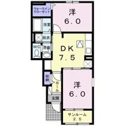 ヴィラ新庄の間取り画像