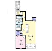 モデナポートⅠの間取り画像