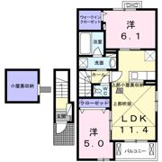 メルシーの間取り画像