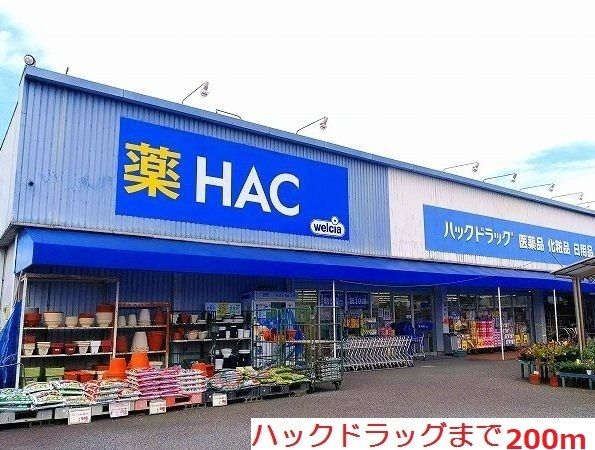 近くのハックまで200m(徒歩3分)