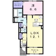Bellfiore Aの間取り画像