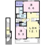 Bellfiore Bの間取り画像