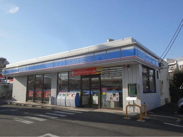 近くのローソン 倉敷真備町川辺店まで800m(徒歩10分)