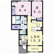 シャトードゥレーヴ Ⅱの間取り画像