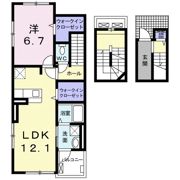 戀（レン）の間取り画像