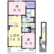 イリーデⅡの間取り画像