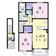 CROWD真備の間取り画像