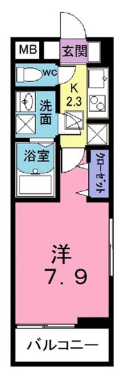 サンクレストAの間取り画像