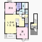 ダンデライオン青山Bの間取り画像
