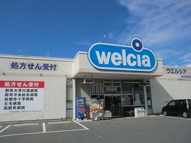 近くのウエルシア渋川行幸田店まで110m（徒歩2分）
