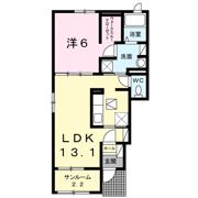 メゾンドール・ハナミズキⅢの間取り画像
