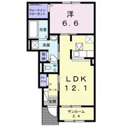 コモド・ヴィラージュ Ⅲの間取り画像