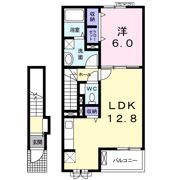 ロザージュ Aの間取り画像