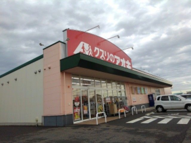 近くのクスリのアオキ　分水店まで500m（徒歩7分）