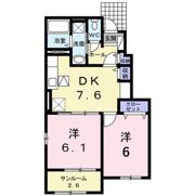 REIWA Ⅱの間取り画像