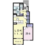 ノイ フラン ハウス Iの間取り画像