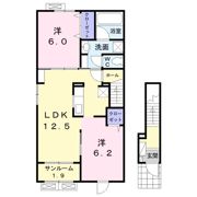 ソレイユ町村の間取り画像