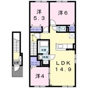 アリビオ27の間取り画像
