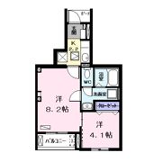 メゾンアルモニーの間取り画像