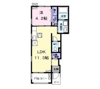 プロムナード佐古木の間取り画像