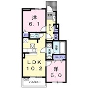サンリット バンブーの間取り画像
