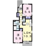 プシケ・社護寺 Bの間取り画像